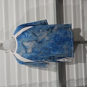 Silver Bait Performance‎ Fishing Shirt Size Large